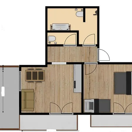 Chic Lodge-apartments הרוואלד